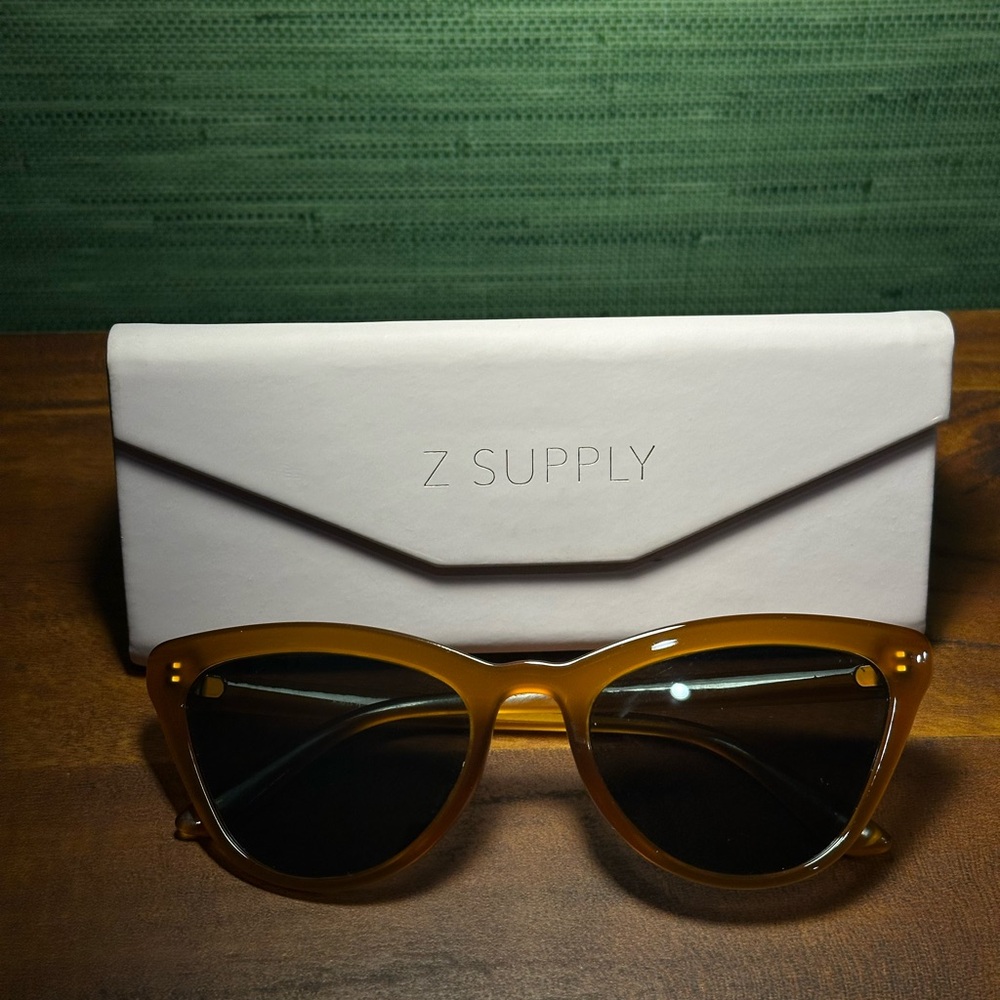 Z Supply Orange Sunglasses